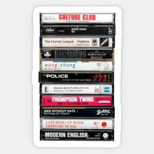 New Wave Cassette Tapes Sticker